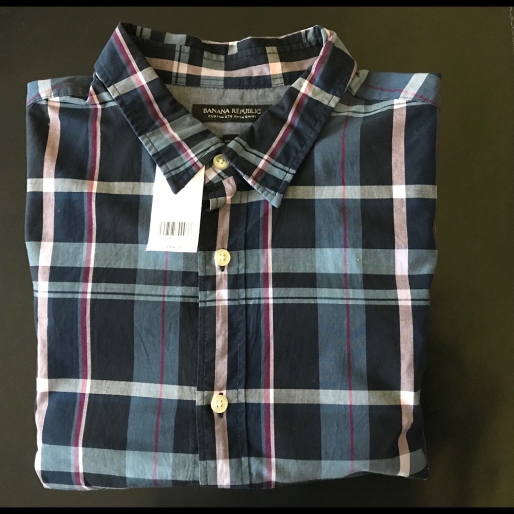 #48 Banana Republic Custom 078 Wash Shirt
